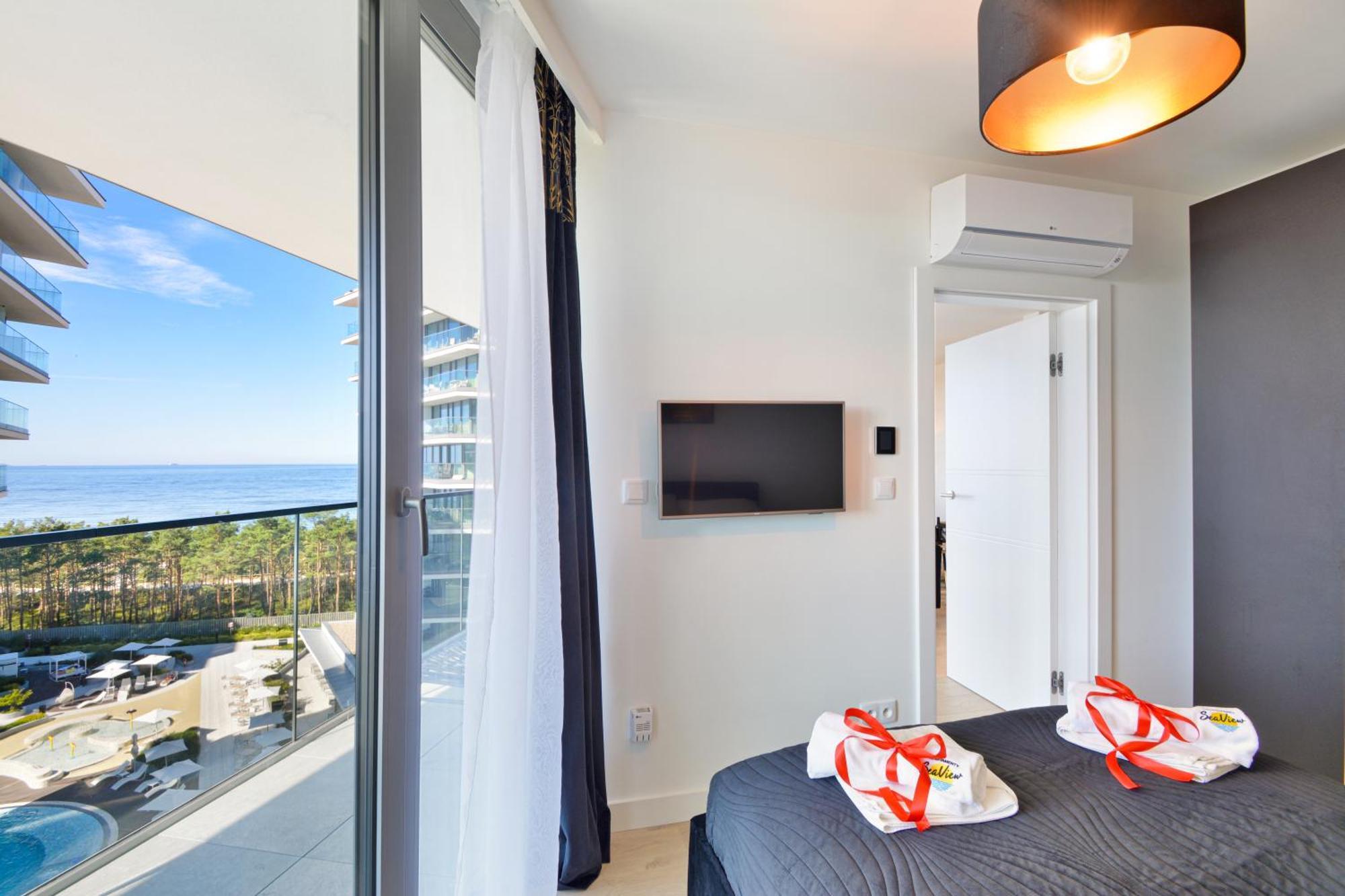 Apartment Lux Sea Towers - Wellness Spa, Gym & - Seaview By Rent Like Miedzyzdroje