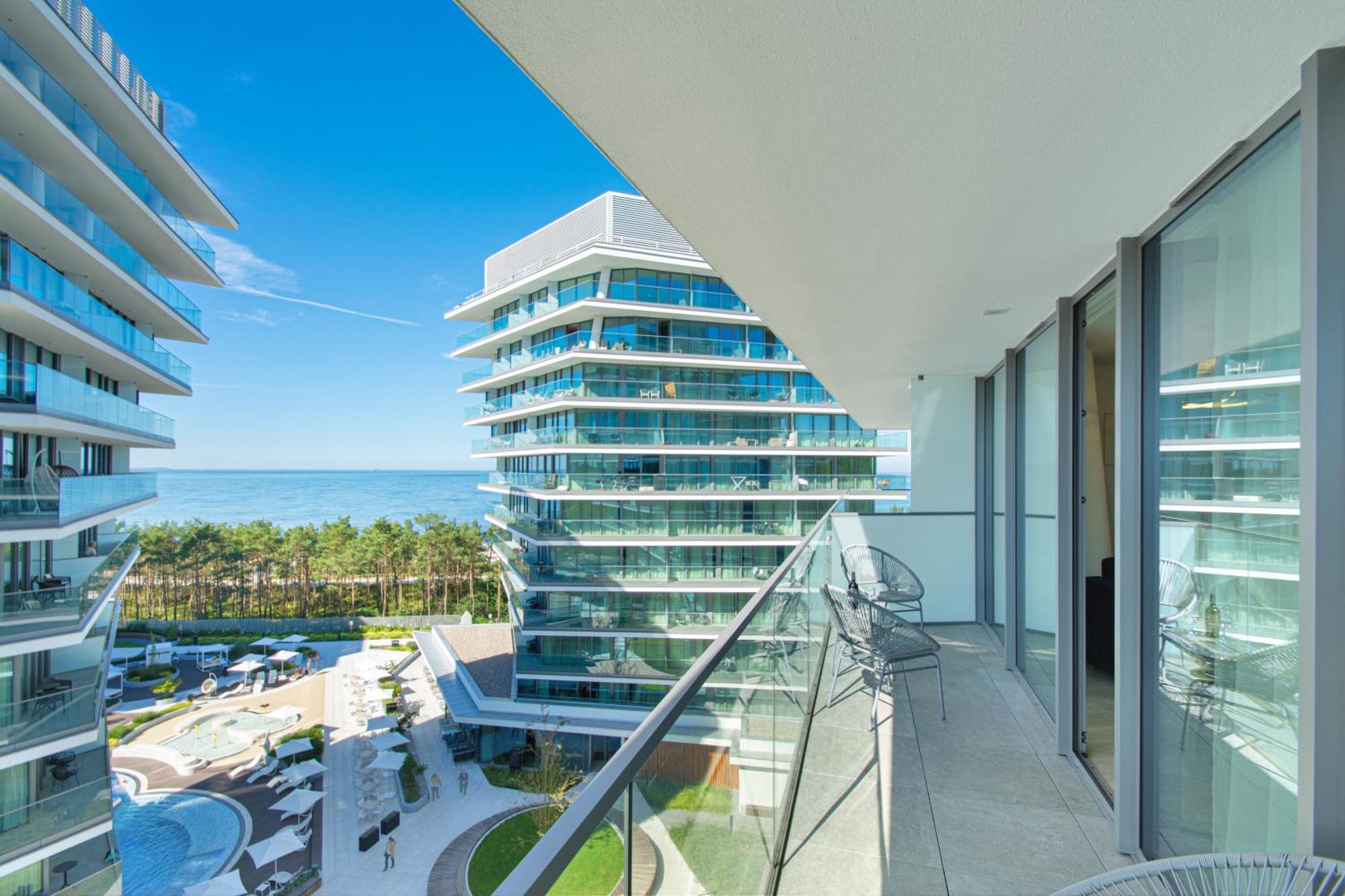 Lux Sea Towers - Wellness Spa, Gym & - Seaview By Rent Like Apartment Miedzyzdroje