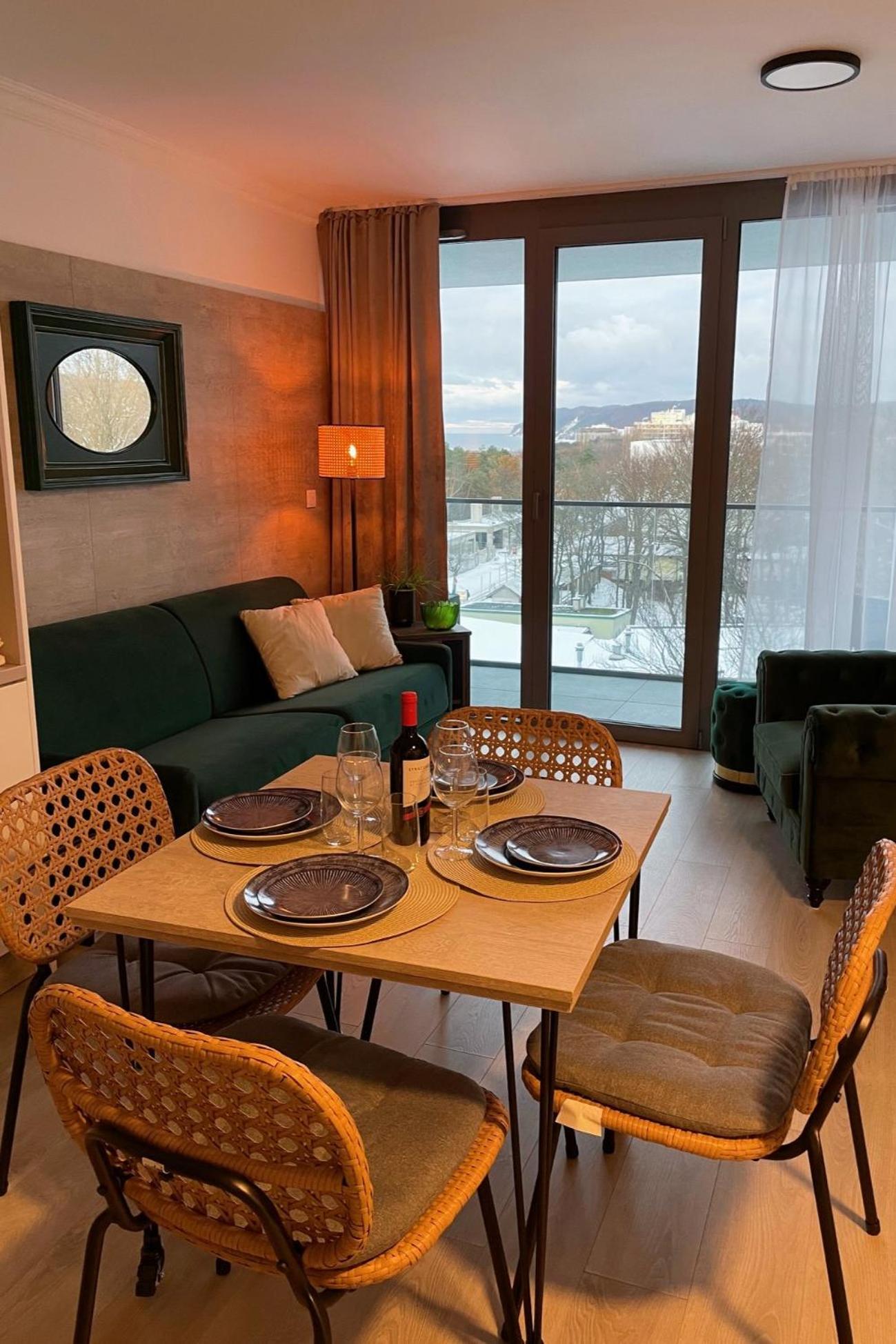 Lux Sea Towers - Wellness Spa, Gym & - Seaview By Rent Like Apartment *