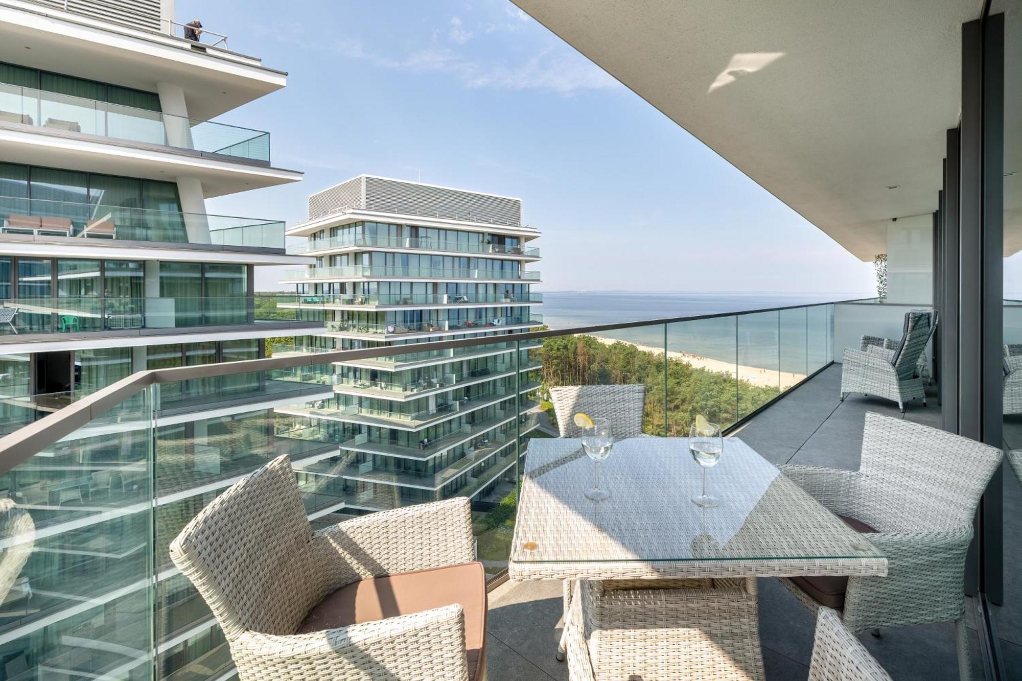 Apartment Lux Sea Towers - Wellness Spa, Gym & - Seaview By Rent Like